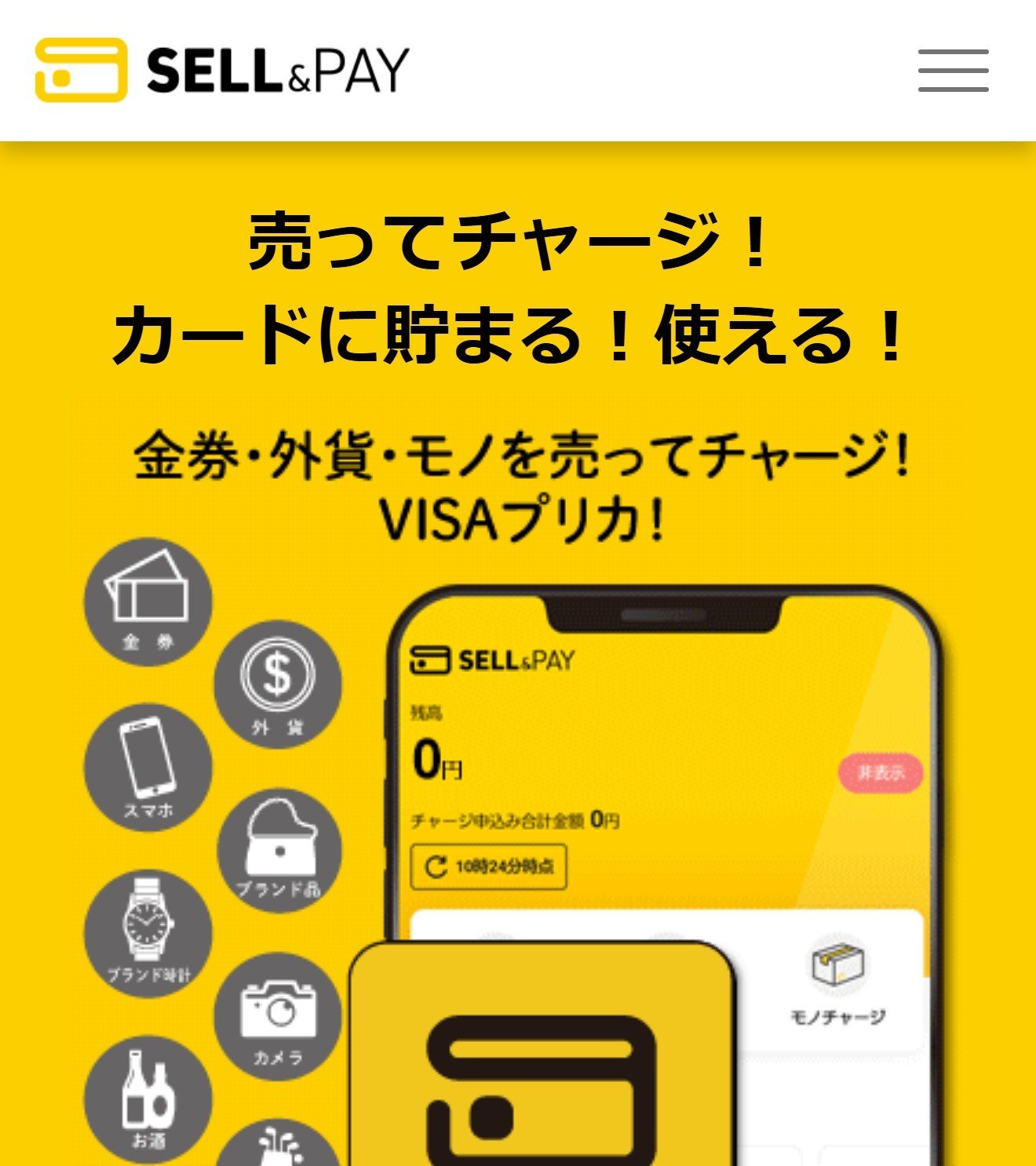 セルペイの公式サイト
